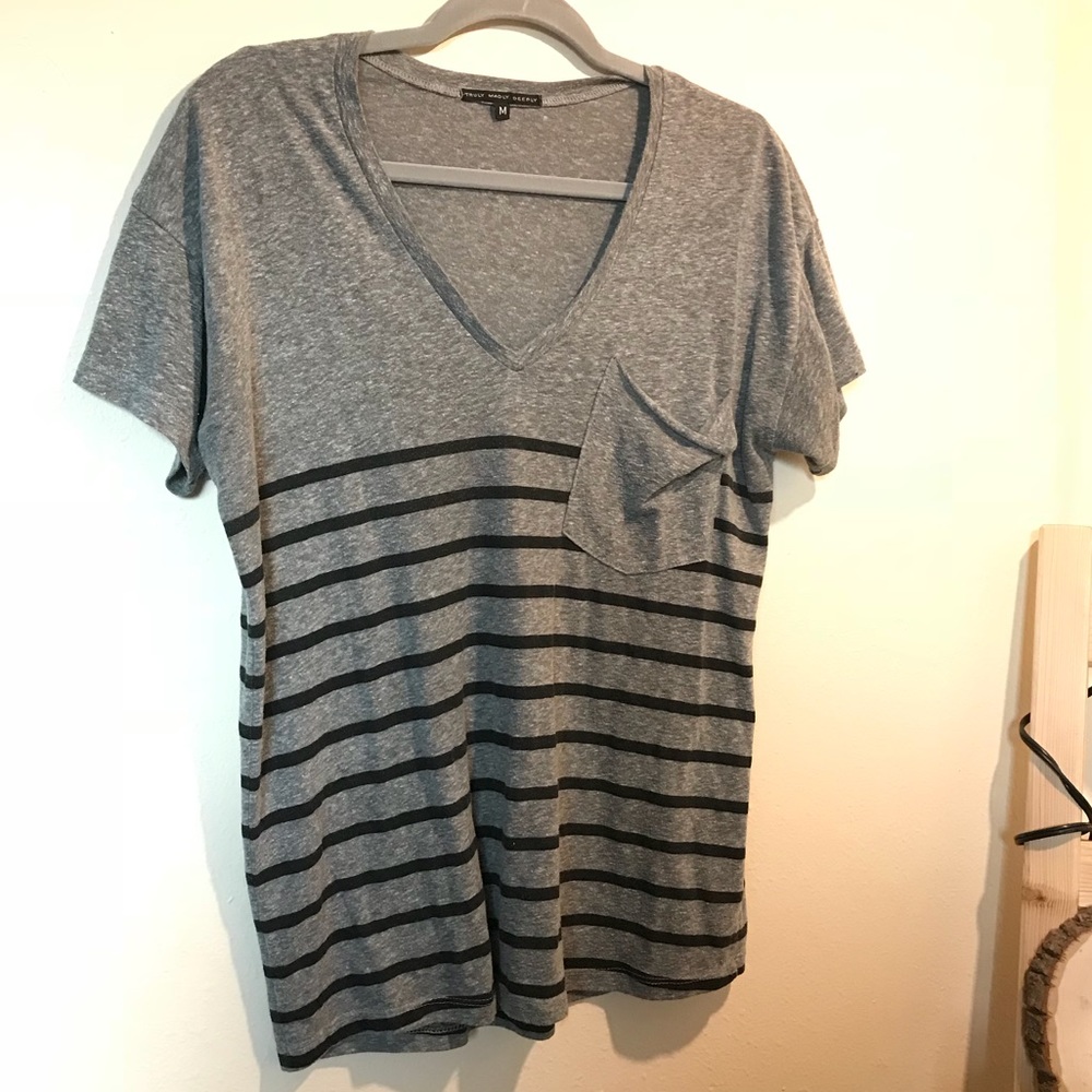 Truly Madly Deeply Striped Tee